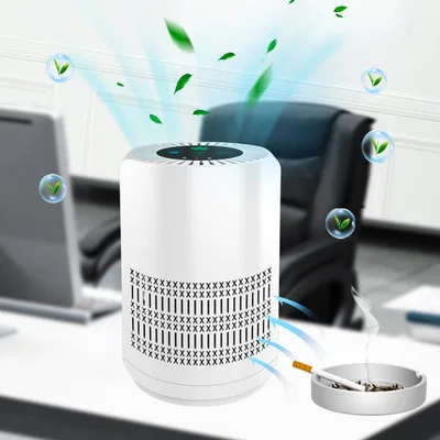 Retail Smart UV Ionizer Car Mini Electric Air Cleaner Humidifier Sterilizer Filter Purifier for Home