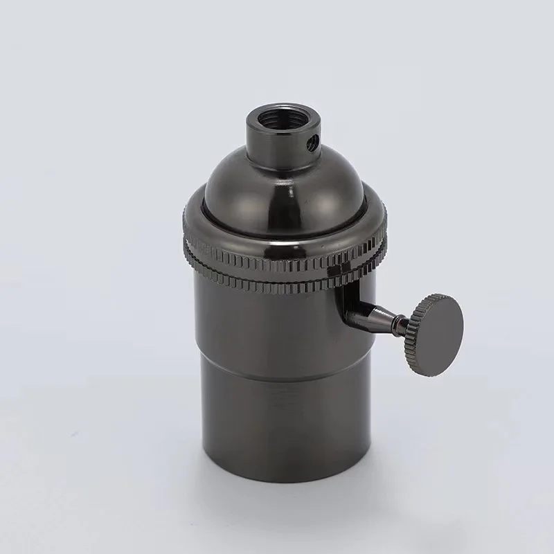Vintage Industrial Retro Lamp Holder E27 Screw Bulb Base Edison Aluminum Light Socket for Lamps & Lamp Bases