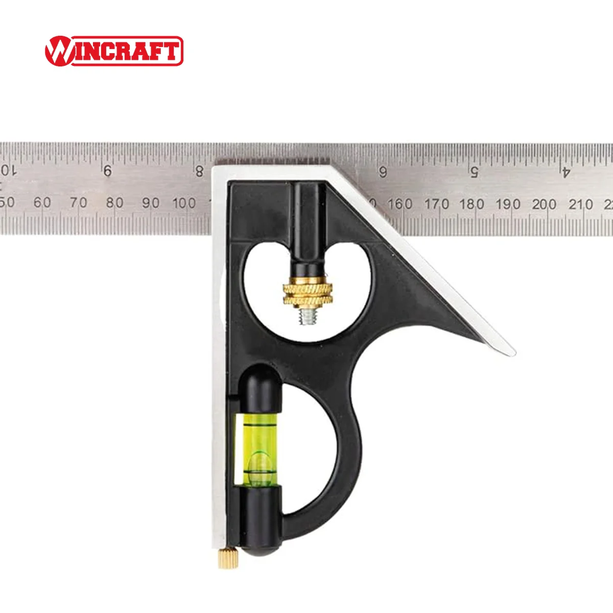 Adjustable Sliding  Multifunctional Woodworking Angle Square Measuring Tools Set Combination Square With Centre Finder