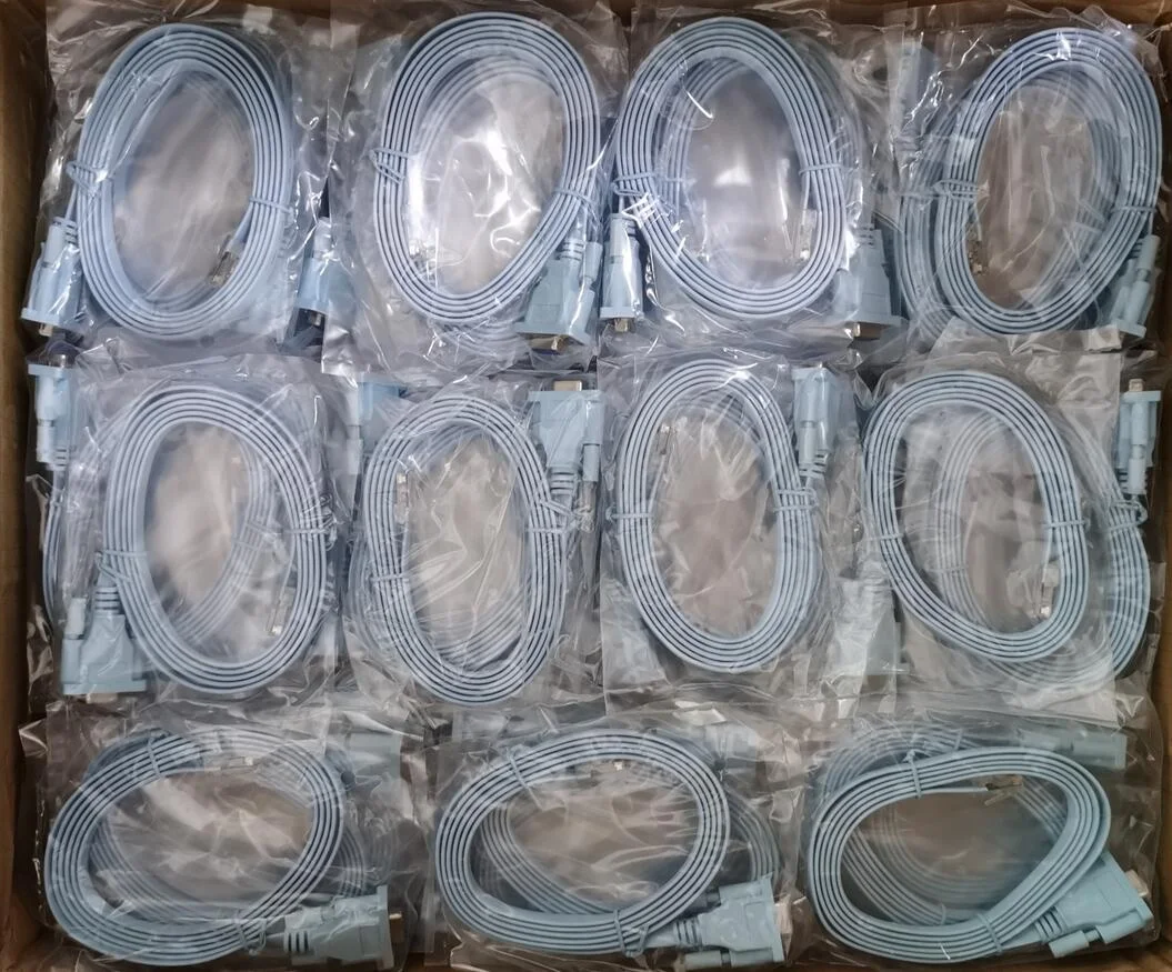 5ft 1.5m for Cisco Console Cable RJ45 to DB9 72-3383-01 Switch Router