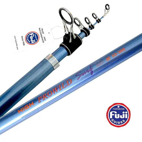 in stock Fuji  Long Distance Carp Throwing Carbon Fiber Surf Rock Telescopic Fishing Rods