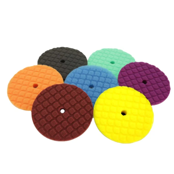 Scaly 5 Inch Auto Foam Polishing Pad Foam Durable Polish Pad Sponge Waxing Buffing Pad Kit