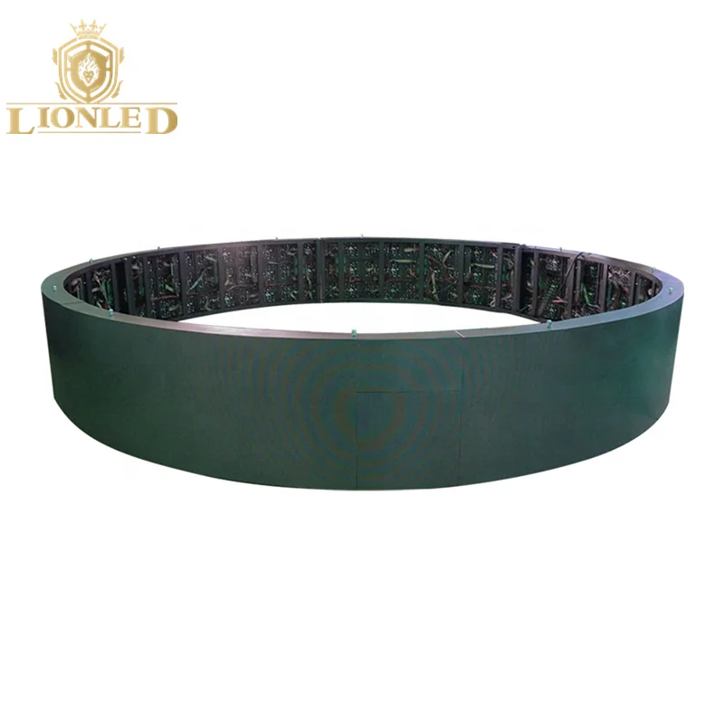 Hd Lionled цветные фотографии чистый мягкий полный изогнутый программируемые панели рекламный экран гибкий светодиодный дисплей