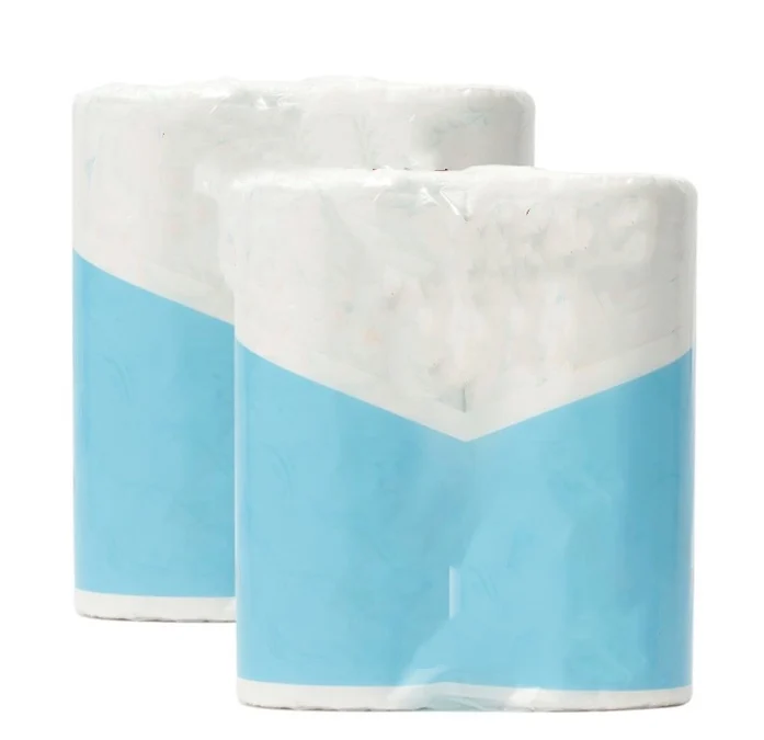 Bleached Bamboo Toilet Paper Bathroom Tissue Paper