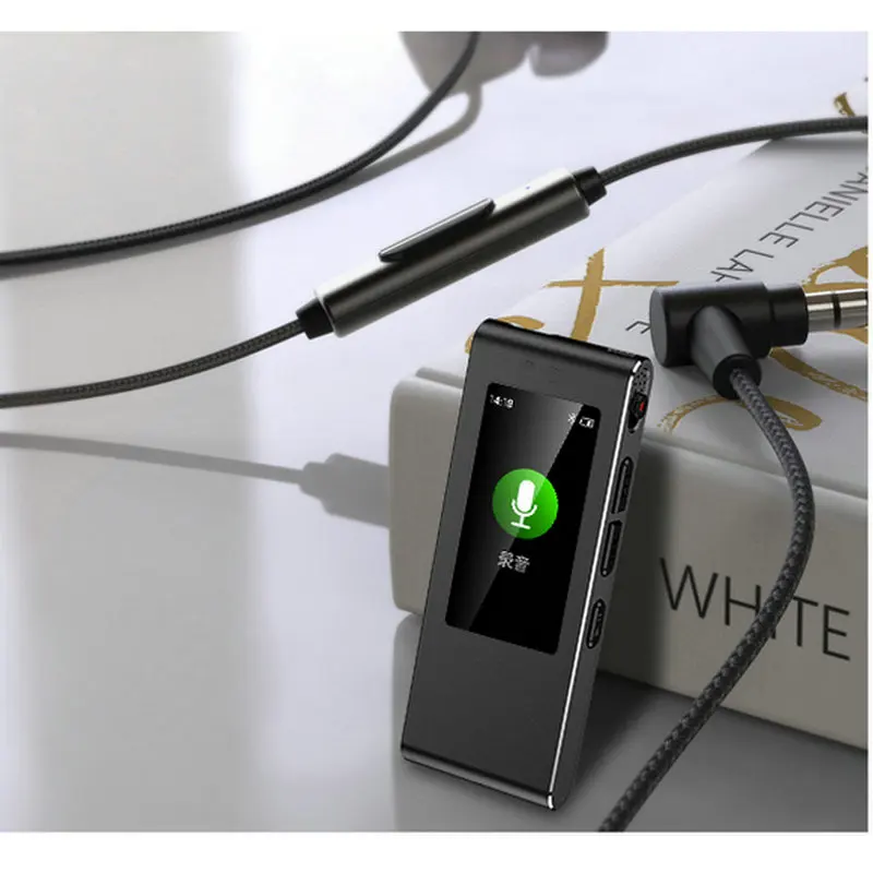 32GB Denoise Digital Portable Voice Recorder with Playback HD Mini Audio HD Dictaphone USB MP3 WAV Recording Device for Meetings