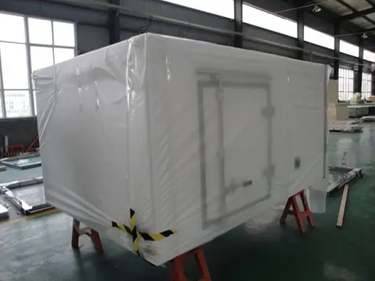2024 New Design Top Selling Germany technology CKD/CBU/SKD Customized Mobile Freezer Container Portable Cold Room trailer