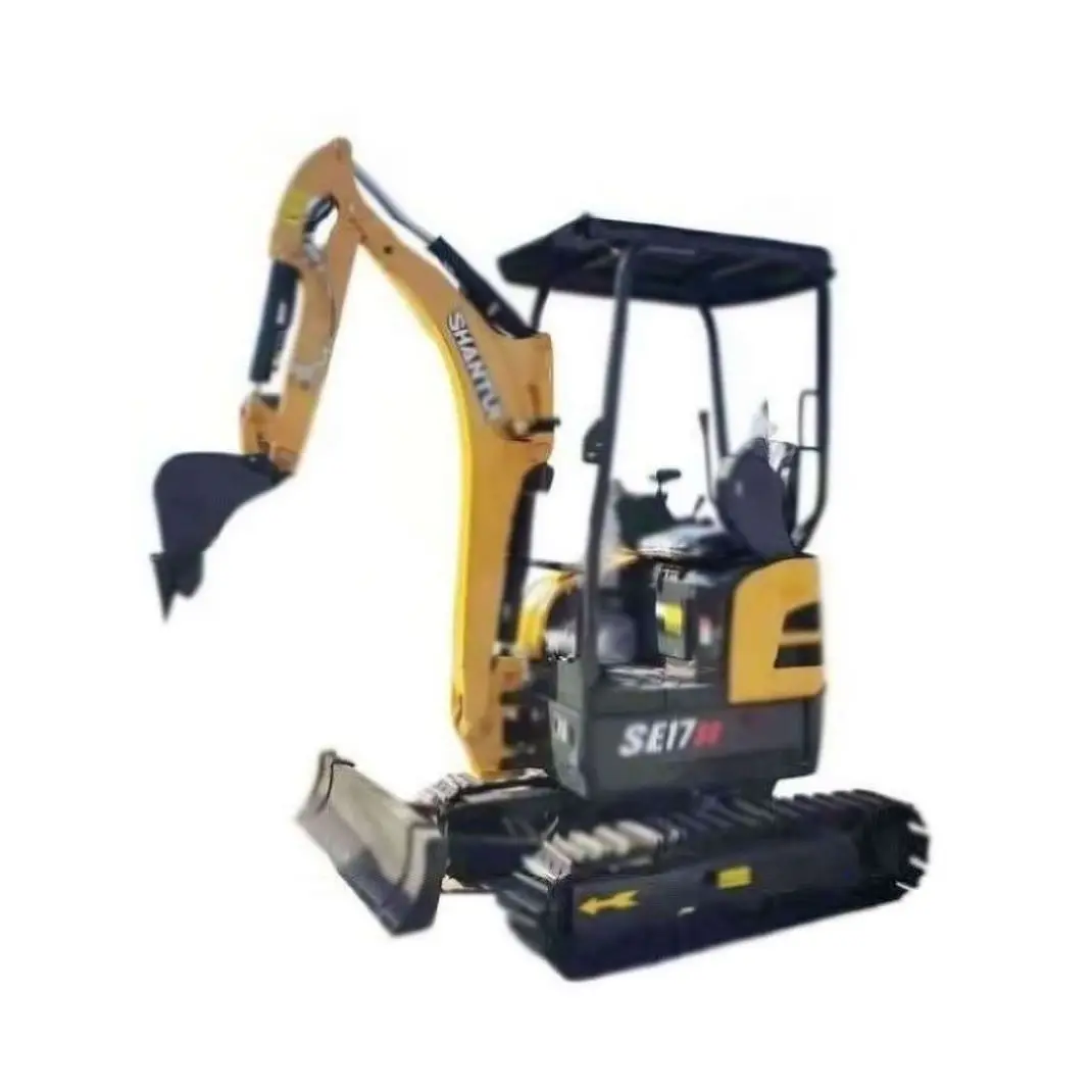 CE Certificate Shantui Small Digger SE17SR 1.8 Ton Long Reach Hydraulic Mini Crawler Excavator Price For Sale