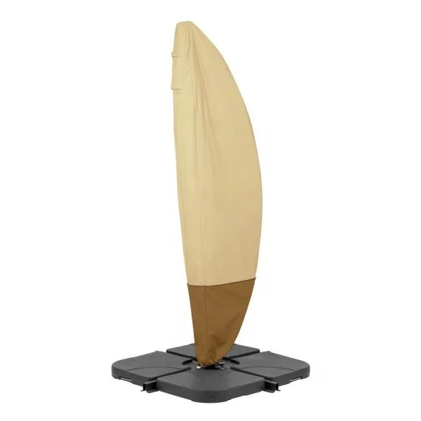 Прочный водонепроницаемый Солнечный сад открытый патио банан зонтик крышка