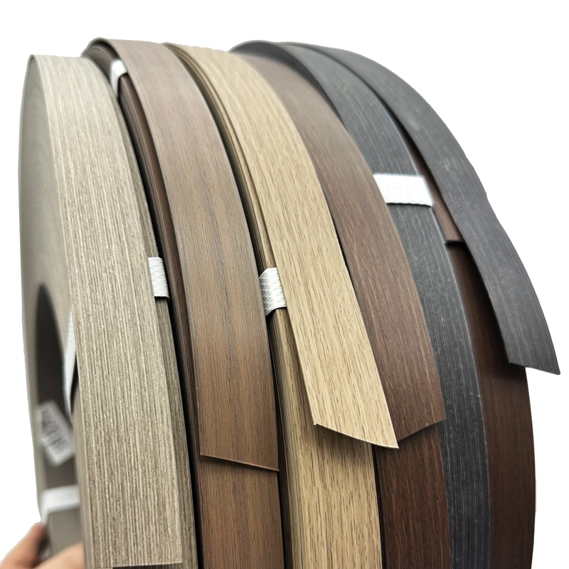 Custom Color Furniture Accessory Edge Banding PVC Furniture Decorative Plastic Strips PVC Edge Banding