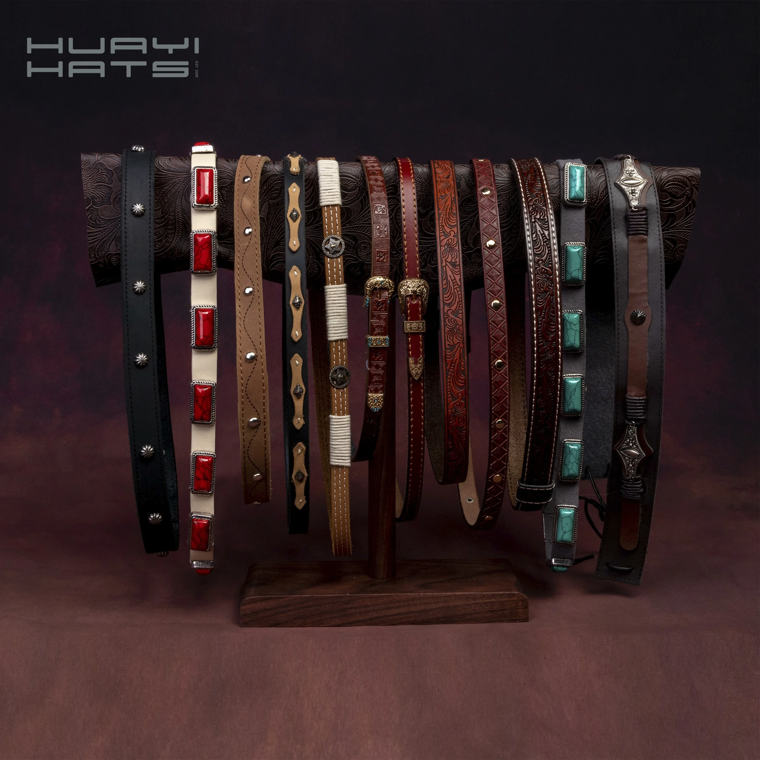 Huayi брендовые шляпные ленты для Fedoras fashoras