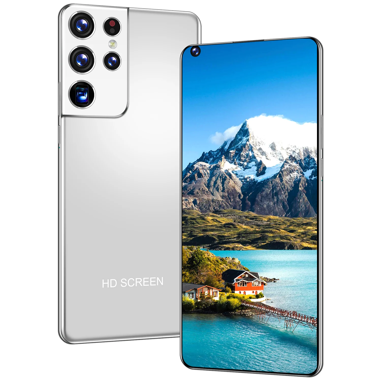 Заводская распродажа S21 + 12 Гб + 512 ГБ б/у телефон android 6800 мАч большая батарея разблокированный смартфон для продажи