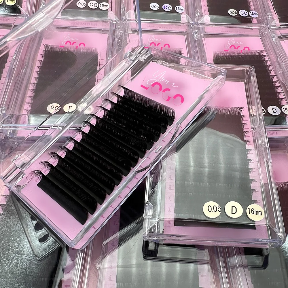 matte black lash extension supplies wholesale lash trays russian lash trays