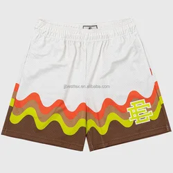 large  ee mesh shorts full color 3d printing Single layer mesh shorts eric emanuel