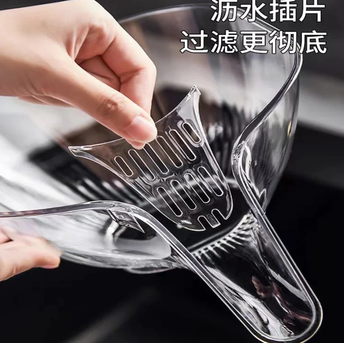 Multi-functional drain basket Kitchen washing basket