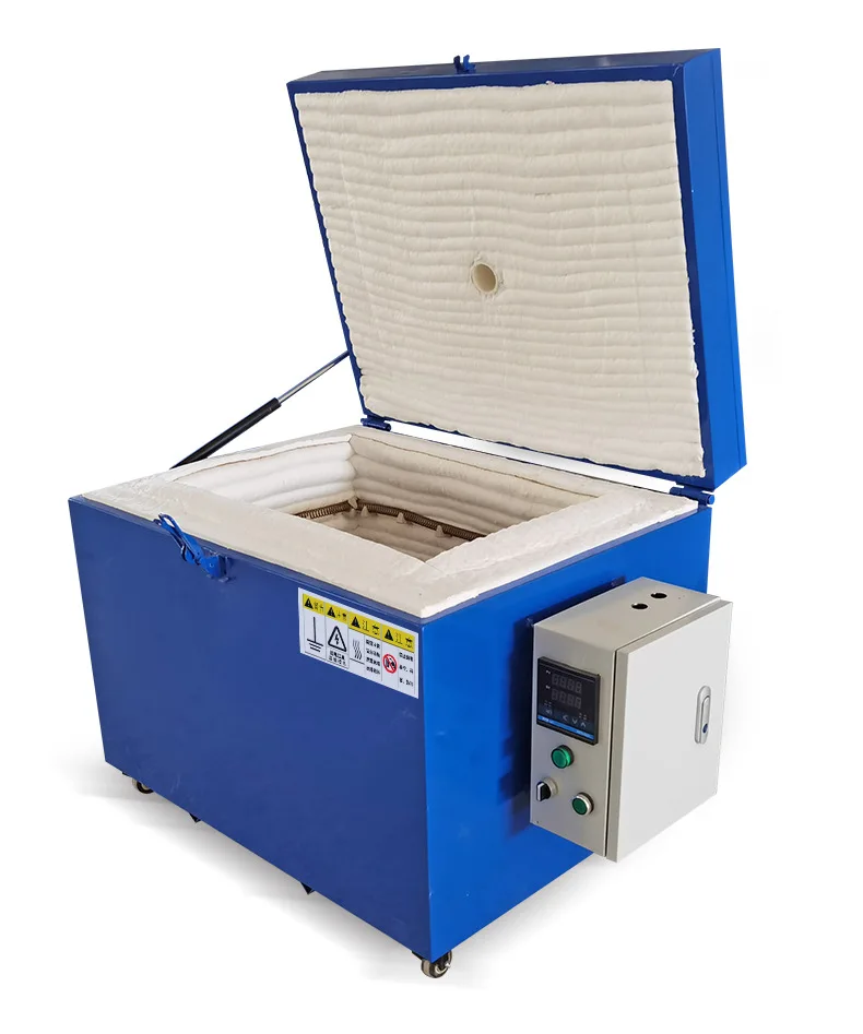 Energy Saving Muffle furnace High Temperature electric lift bottom kiln