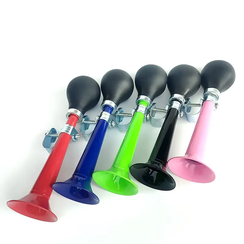 Bicycle Air Horn Silicone Squeeze Bulb Trumpet Retro Bike Bell Cycling Bicycle Horn Bell Bike Accessories