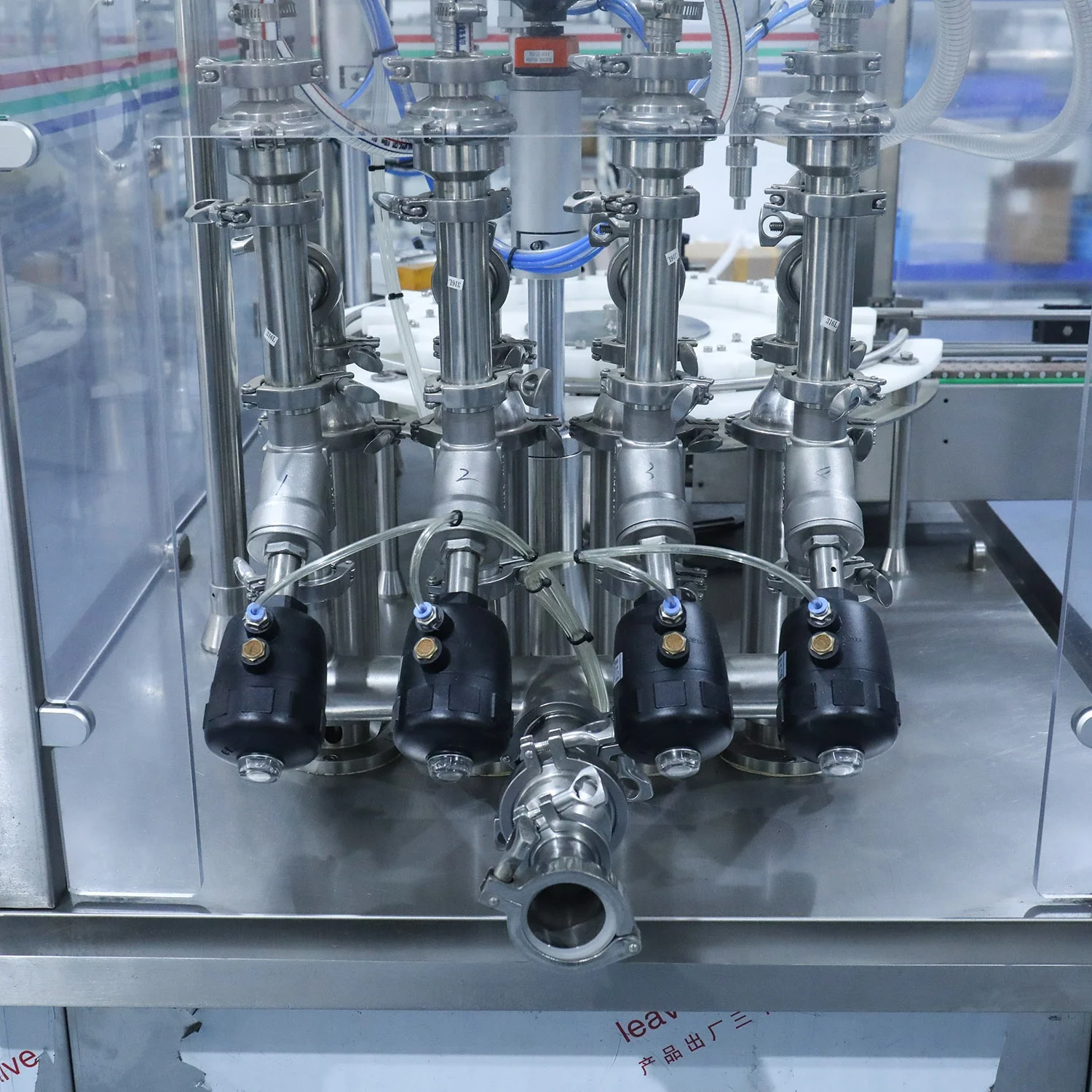 pneumatic liquid paste filling machine for shampoo cosmetic essential oil polish serum cream