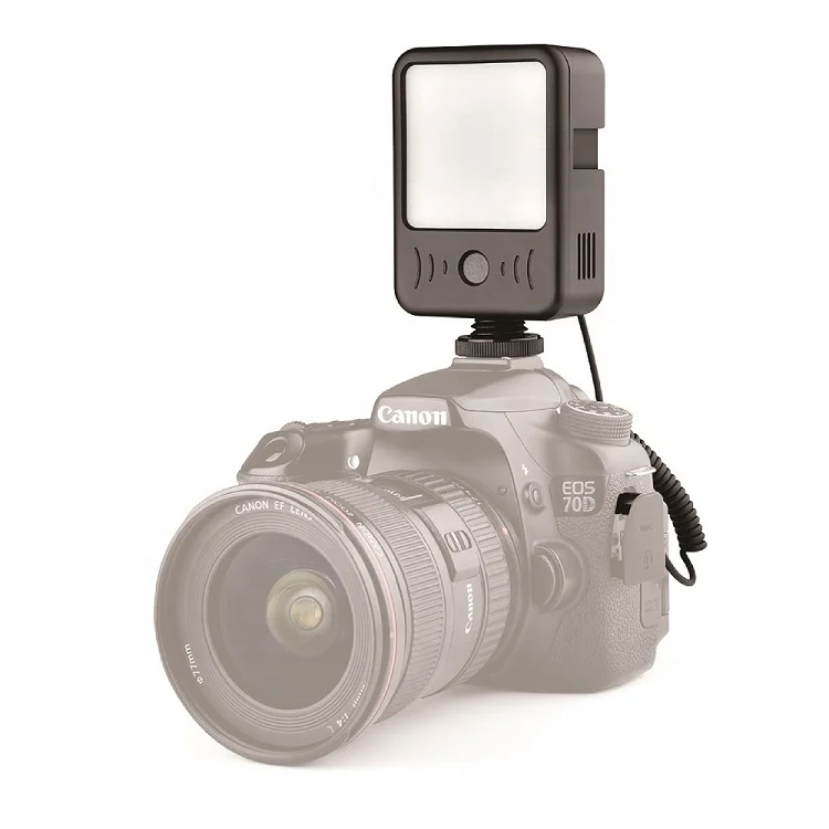 2021 New Arrivals 2 in 1 Portable Led Video Lights With Built-In Microphone for Vlogger Youtuber Filming Maker