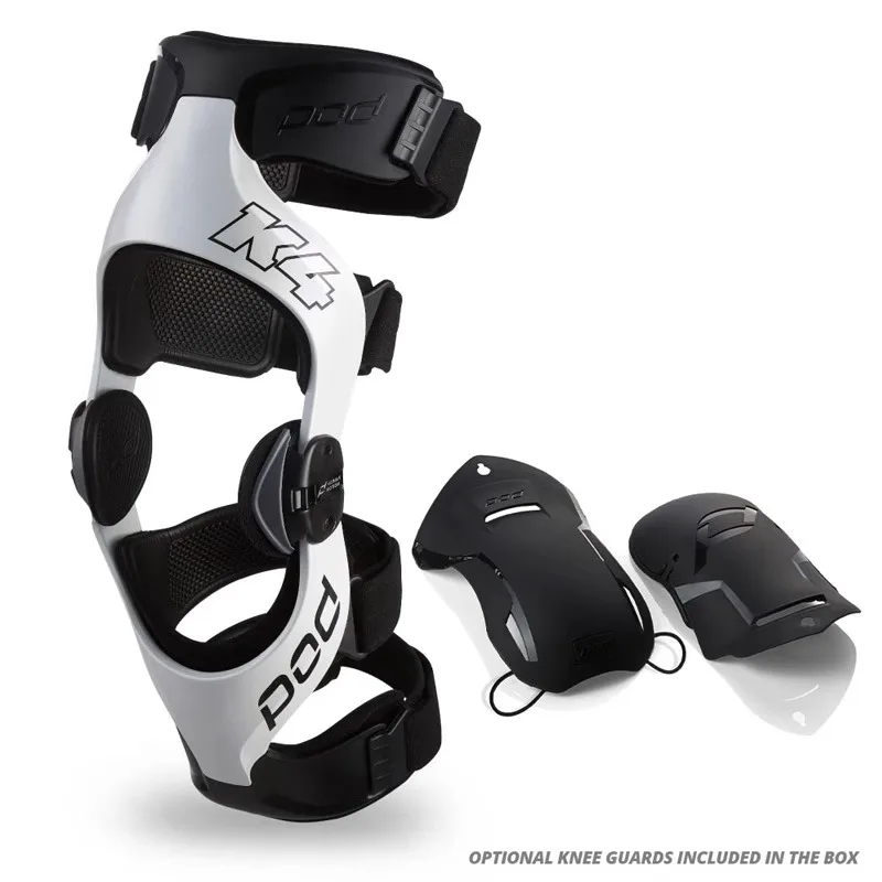 Motorcycle Protector Knee POD K4 2.0 Knee Braces  protective Motocross mx Adult White