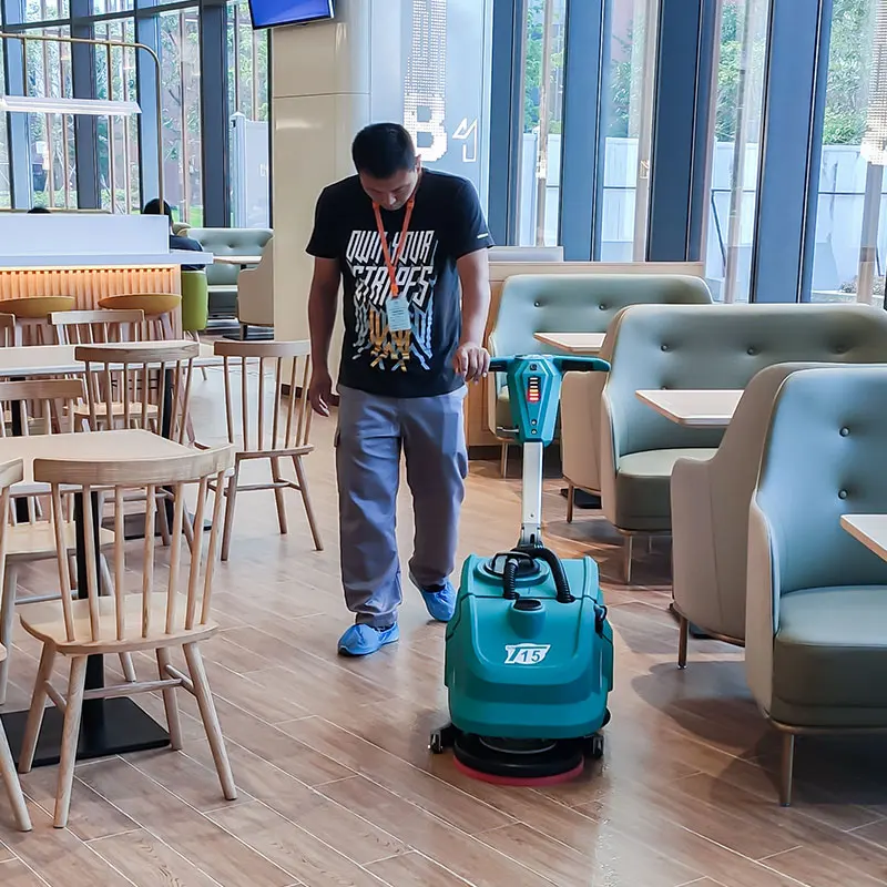 Electric Ride on hard floor clean machine scrubber cleaner /floor sweeper/floor wash machine