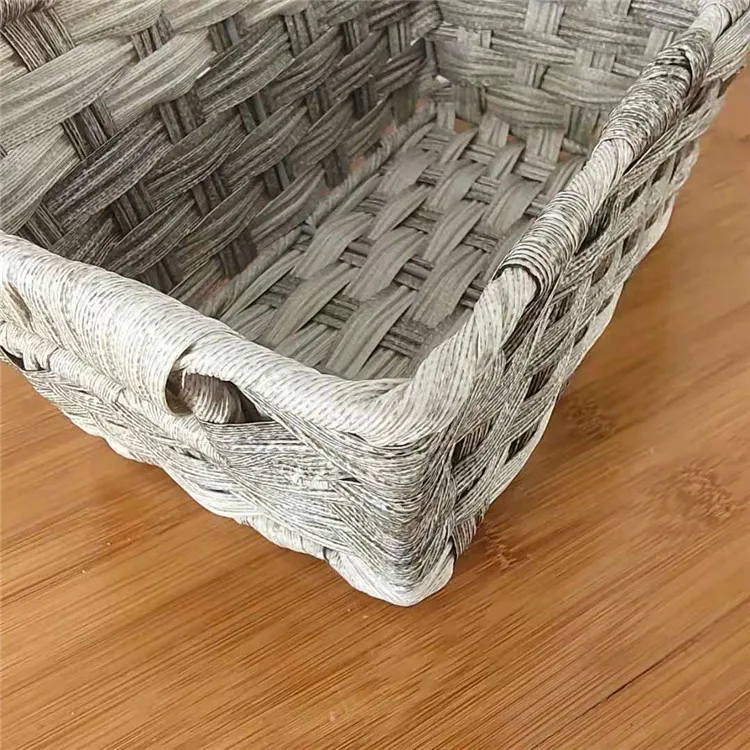 
 Кухонная плетеная корзина для хранения овощей из полипропилена, для дома, под шкаф, хорошего качества, плетеные корзины  