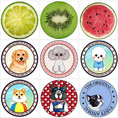 Hot Sale New 26 Cartoon Pattern Soft Comfortable Durable Plus Velvet Non-slip Wear Resistant Bite Resistant Washable Pet Dog Mat