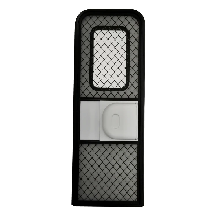 Tongfa Custom size electric card lock RV caravan Door with single point safety certification