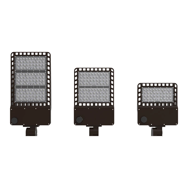 LED Parking Lot Lighting 100W 150W 200W 240W 300W HID/HPS Replacement Adjustable Commercial Outdoor Light IP67 Led area Lights