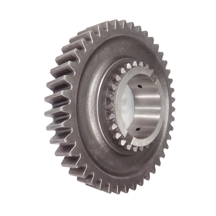 Superior quality manufacturer Dongfeng gearbox spare parts 2 speed gear the main shaft OEM No.1700J-127 for EQ145 series