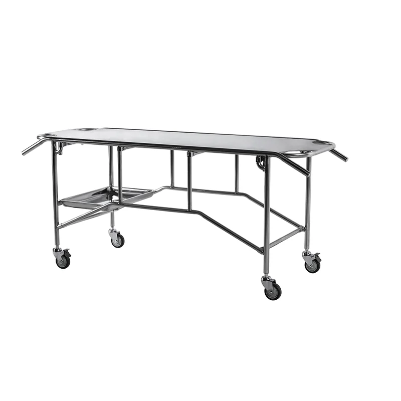 Roundfin High Quality RD-1552 Simple Mortuary Trolley Coffin Funeral Equipment