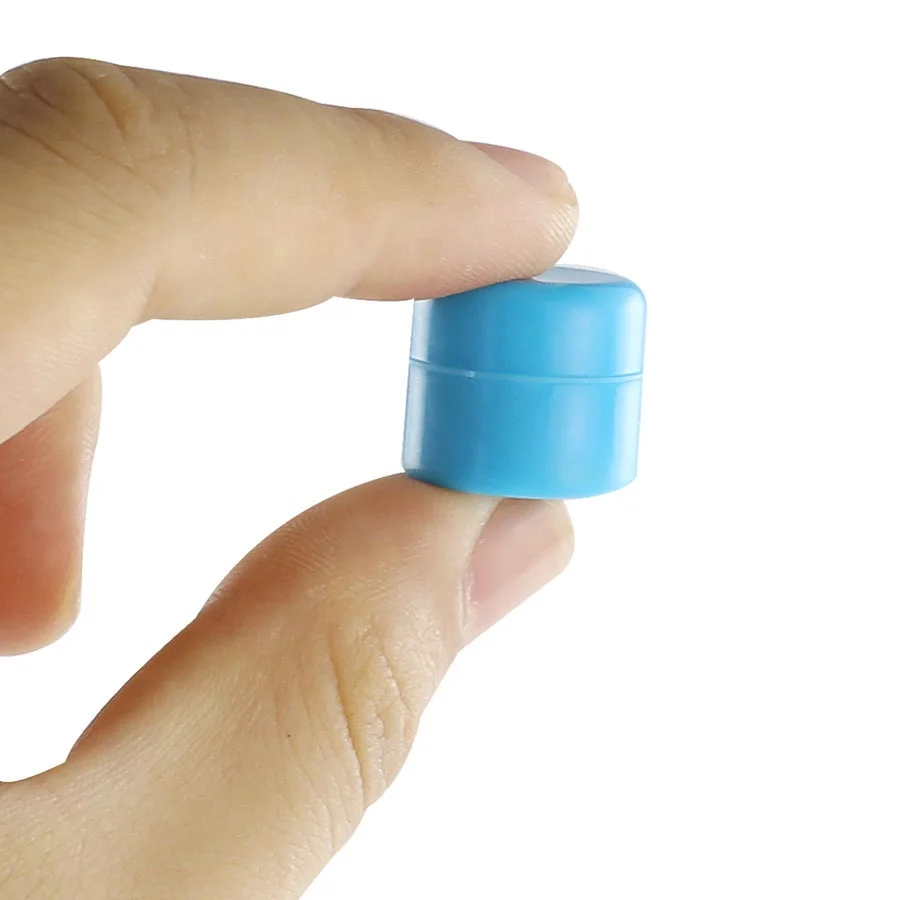 Мини небольшой размер 1 мл Коробка дешевая банка высшего качества силиконовый контейнер оптом Китай завод
