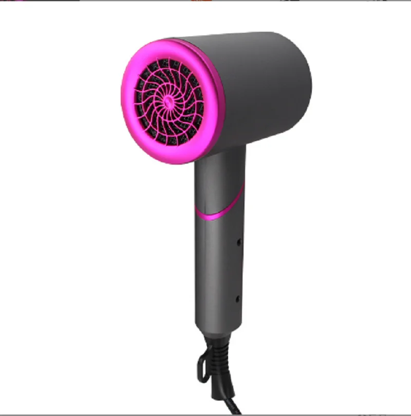 Hammer high power folding hair dryer negative ion hair dryer household hair dryer