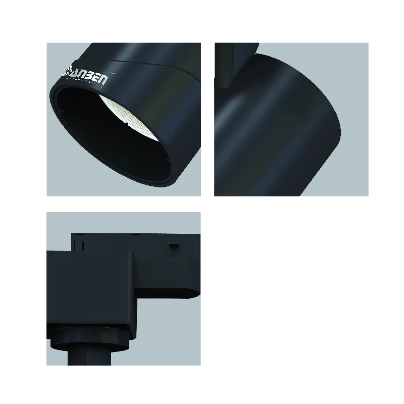 SANBEN ADJUSTABLE BEAM 15W  COMMERCIAL LED TRACK SPOT LIGHT Ideal for commercial and retail spaces