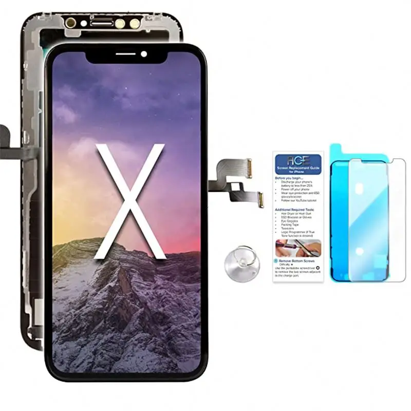 Phone LCD Assembly New Arrival lcd for iphone X gx With New Arrival