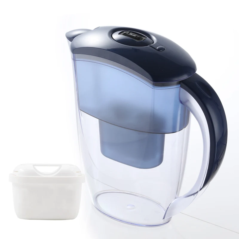 New Alkaline water filter pitcher, BPA free long lasting Alkaline Water Ionizer with High PH low ORP water filter pitcher