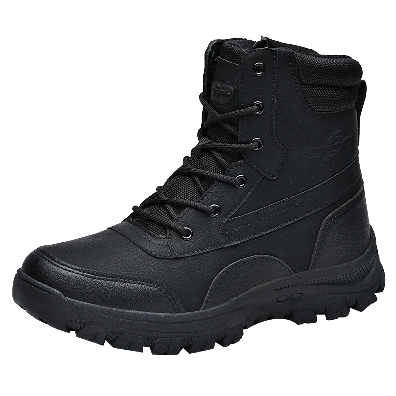 New design outdoor Shoes Work Leather Hiking Camping waterproof Desert Boots