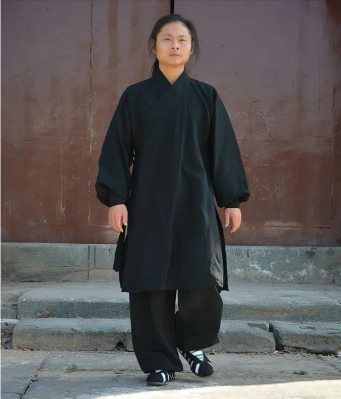 Chinese Wudang Taoist Robe for Kung Fu and Shaolin Buddhist Monk Martial Art Sportswear