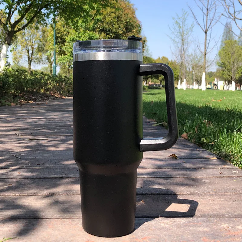 Напечатанный на заказ H2.0 Flowstate 40oz изолированный стакан из нержавеющей стали для путешествий с крышкой от пыли