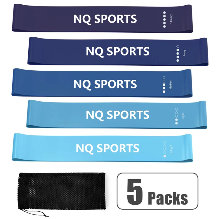 Плоские эластичные ленты с логотипом на заказ, эластичные ленты для фитнеса, индивидуальные для занятий йогой, мини-шаговые ленты