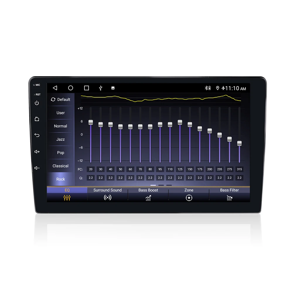 Real Android10 TS18 4GB + 64GB поддержка 4G dsp carplay навигация и GPS автомобильный DVD-плеер автомобильное радио