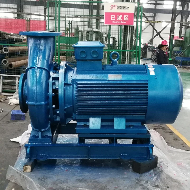 Airport fire hydrant fire pipeline booster pump 8bar electric pipeline fire centrifugal pump