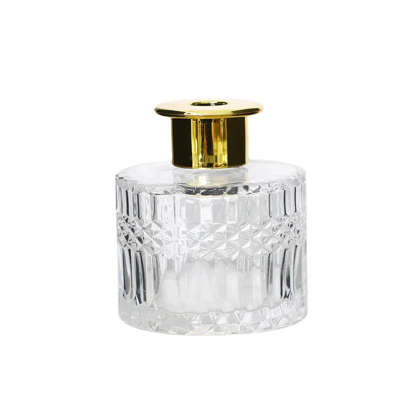 New Fire-free European-style Carved Transparent Fragrance Bottle