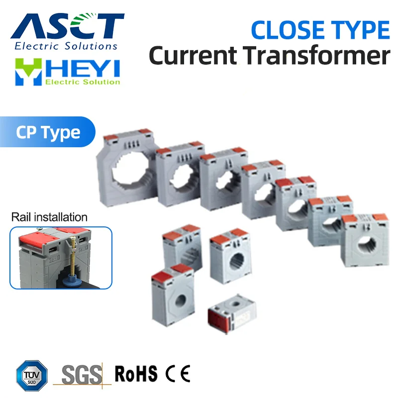 HEYI plastic case CP-140/100 800/5A 50hz split core open loop current transformer