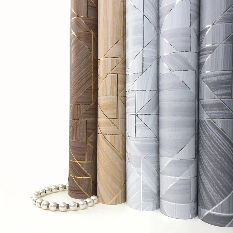 2022 Guangzhou 53cm Luxury Bedroom Decor Golden Foil Design PVC Wallpaper for Home Decorative