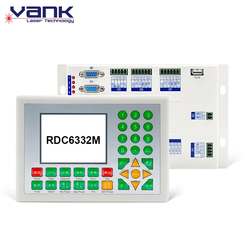 Ruida RDC6332G/M Ruida Laser Cutting Engraving Machine Wireless Remote Control Focus System