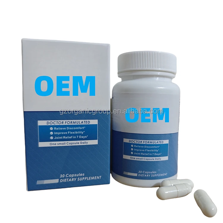 30 Capsule Advanced Joint Support Supplement Turmeric Resveratrol Boswellia Serrata Extract Bioperine Collagen capsule pill