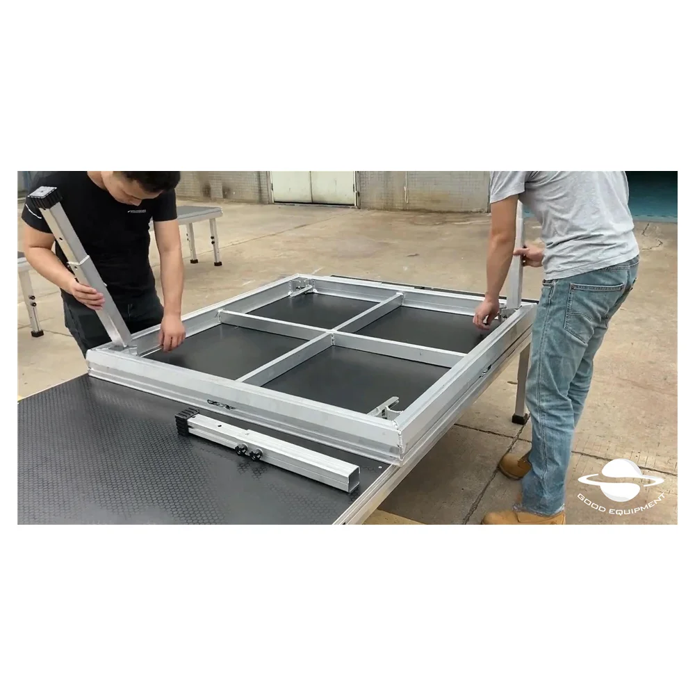 Hot Sale Portable Stages / Stage Decoration / Stage Truss Carton Concert  Party 18MM Good Equipment EN AW 6082-T6