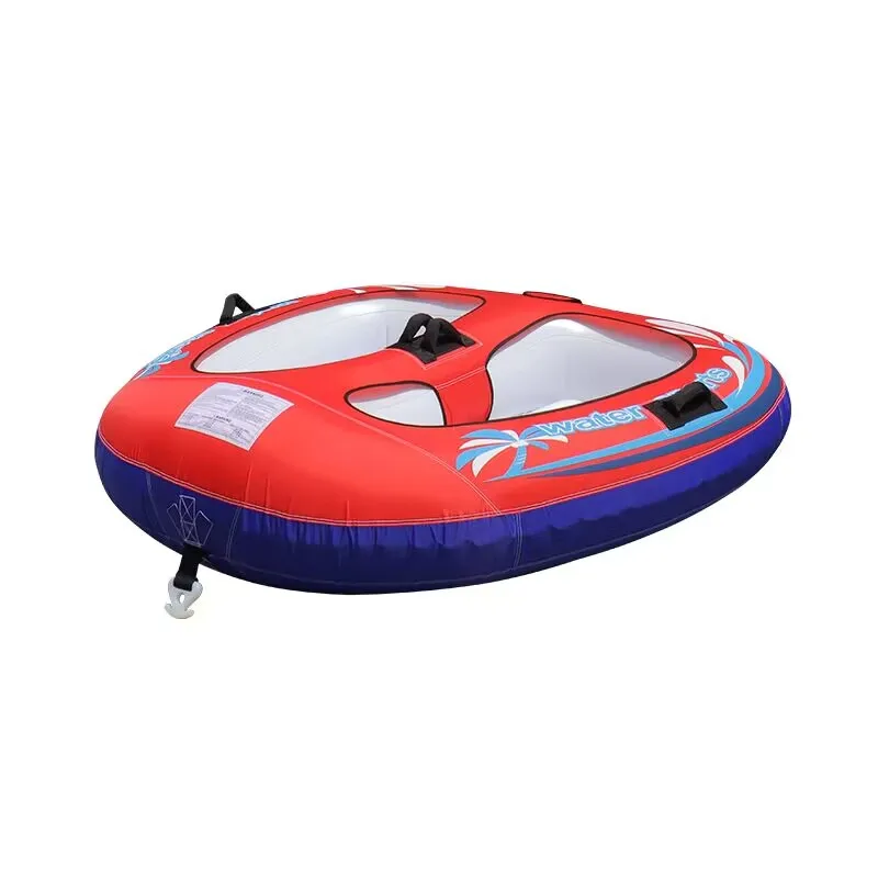 Water Sports Inflatable Towable Tube for Boating with 1-4 Rider Options