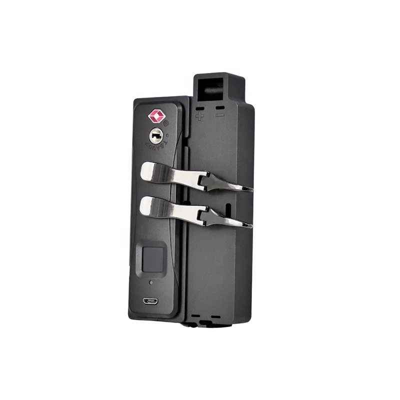 B19 новый продукт индивидуальный чемодан умный электронный Сейф встроенный замок со сканером отпечатков пальцев для чемодана