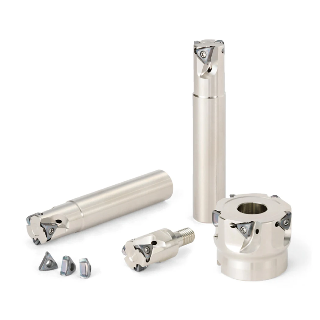 Three Usable Cutting Edges Triangle Inserts End Carbide Milling Drill